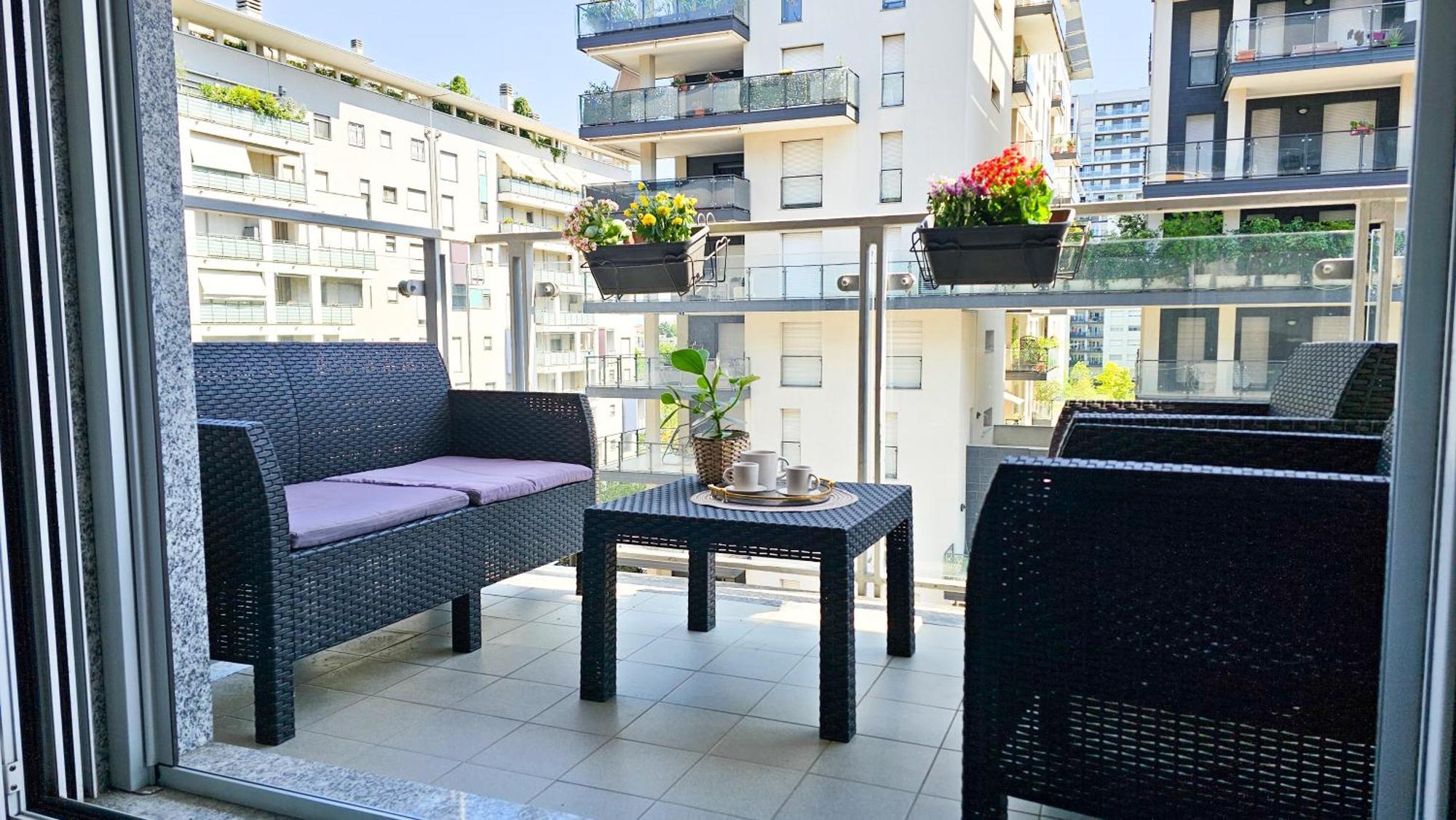 Skyline Milano-terrazza E Box Auto Esclusivo Apartment Milan