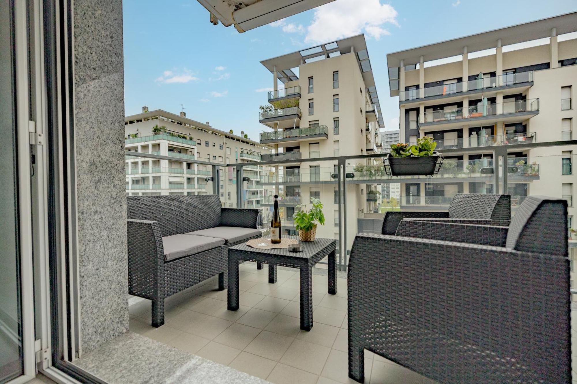 Skyline Milano-terrazza E Box Auto Esclusivo * Mailand